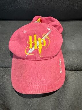Warner Bros. Kids Pink Baseball Cap with Yellow HP Embroidery